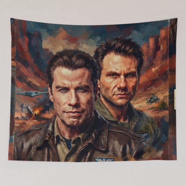 Item preview, Broken Arrow Action Thriller Fine Art Tribute designed and sold by Art's Diner.