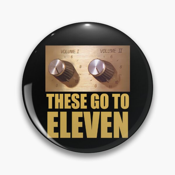 Item preview, These Go To Eleven Gold Volume Knobs Music designed and sold by JaydaSchuster.