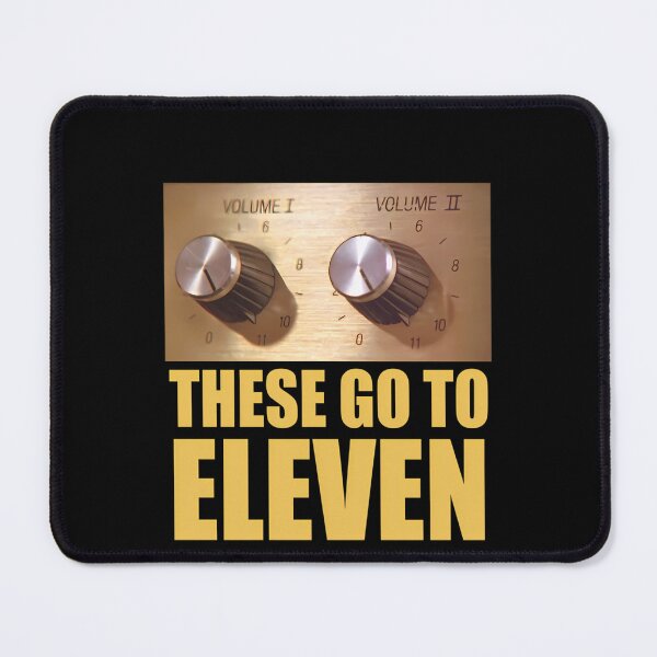 Item preview, These Go To Eleven Gold Volume Knobs Music designed and sold by JaydaSchuster.