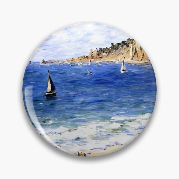 Item preview, Regatta at Sainte-Adresse designed and sold by artdesignsnow.