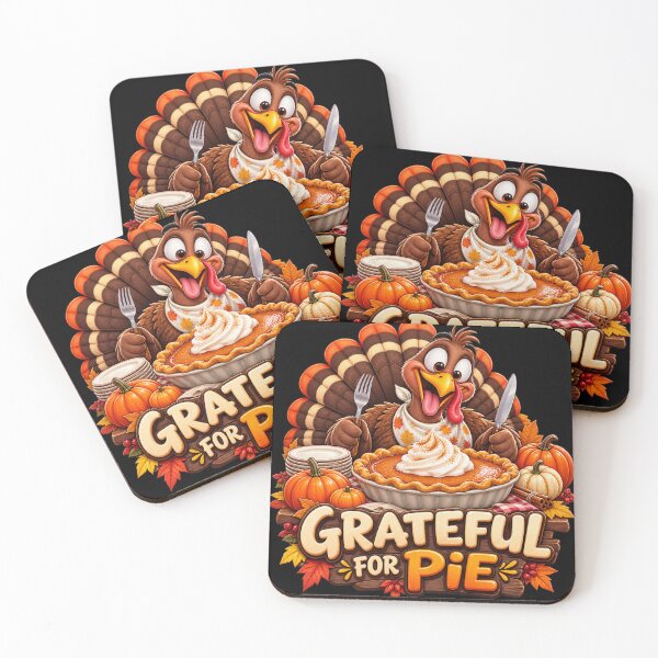 Item preview, Grateful for Pie Turkey designed and sold by M.Store.
