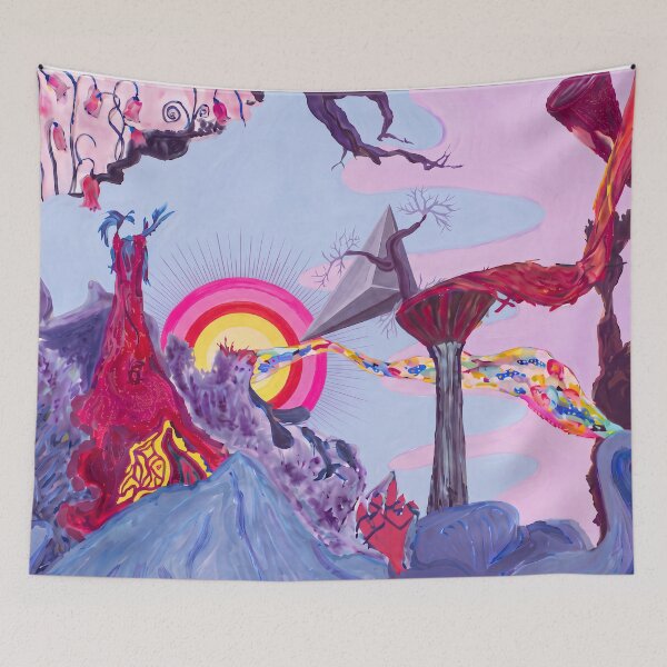 Item preview, Untitled - original painting enhanced by AI designed and sold by Margo Humphries.