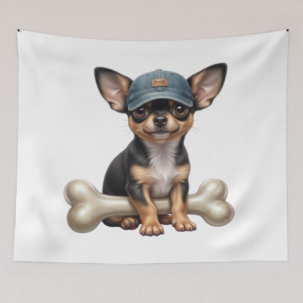 Item preview, Cute Chihuahua Puppy with Cap designed and sold by CHRIST5000.
