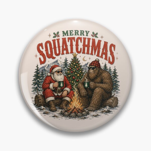 Item preview, Christmas, Santa Sasquatch, Holiday, Merry Squatchmas, Funny Christmas  designed and sold by Cchotlan.