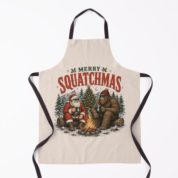 Item preview, Christmas, Santa Sasquatch, Holiday, Merry Squatchmas, Funny Christmas designed and sold by Cchotlan.