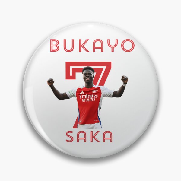 Item preview, Bukayo Saka Number 7 Fan Art  Arsenal designed and sold by laronhsi-eh.