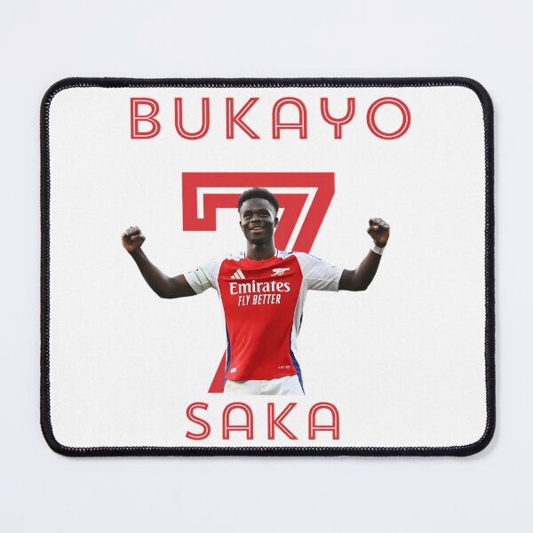 Item preview, Bukayo Saka Number 7 Fan Art Arsenal designed and sold by laronhsi-eh.
