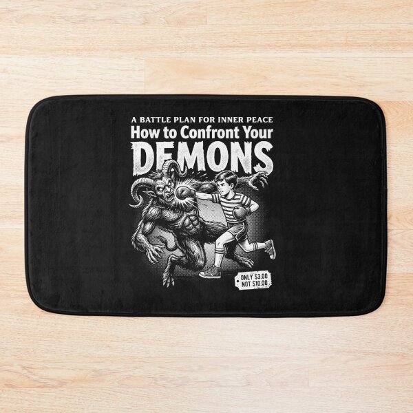 Item preview, How To Confront Your Demons Vintage Comic Retro Boxing designed and sold by AdyKurniawan.