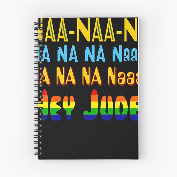 Item preview, Hey Jude Na Na Na Beatles Lyric Rainbow  designed and sold by JaydaSchuster.
