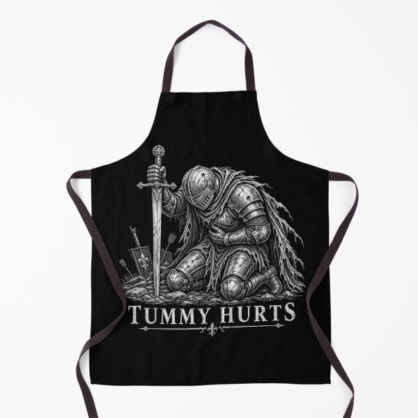 Item preview, Funny Medieval, Tummy Hurts Knight, Ironic Knight, Renaissance Meme, Medieval Humor, Fantasy Graphic designed and sold by Cchotlan.