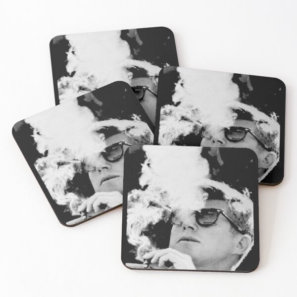 Item preview, Jfk Smoking With Shades John F Kennedy With Cigar designed and sold by guerdouhhamada.