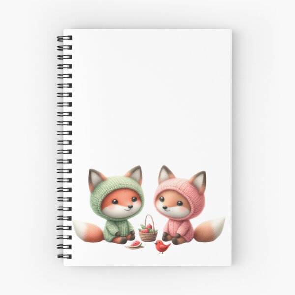Item preview, Two baby foxes designed and sold by Beyondnote-Art.