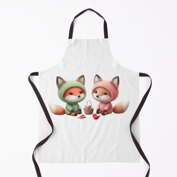 Item preview, Two baby foxes designed and sold by Beyondnote-Art.