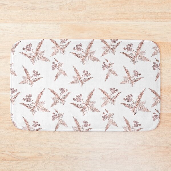 Item preview, Botanical Sepia Pattern - Vintage Herbs and Flowers - Rustic Nature Illustration designed and sold by Marina Khromova.