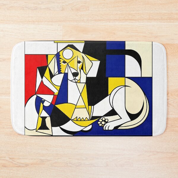 Item preview, cubist animal artwork designed and sold by forget45studio.