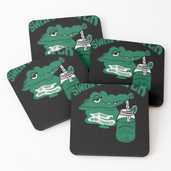 Item preview, Swamp Water Chartreuse designed and sold by ChromaToon.