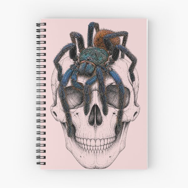 Item preview, Green Bottle Blue Tarantula Skull designed and sold by AIEverything.
