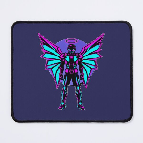 Item preview, Cyberpunk Neon Angel designed and sold by KungPowUnicorn.