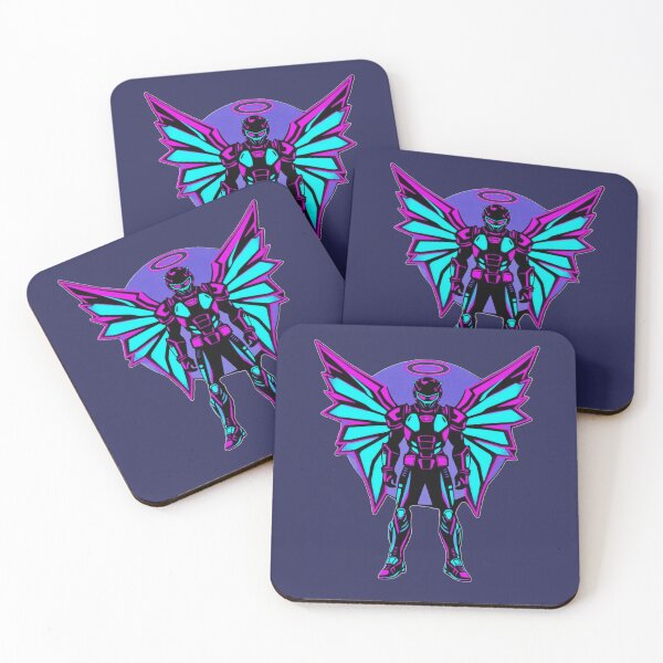 Item preview, Cyberpunk Neon Angel designed and sold by KungPowUnicorn.