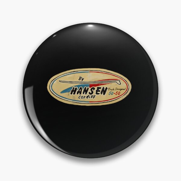 Item preview, Longboard Surfing Sixties Hansen Decal designed and sold by IkeEmmerich.
