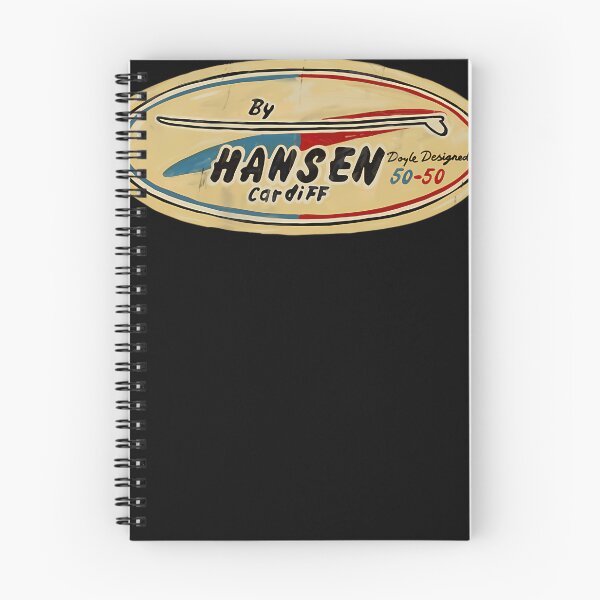Item preview, Longboard Surfing Sixties Hansen Decal designed and sold by IkeEmmerich.