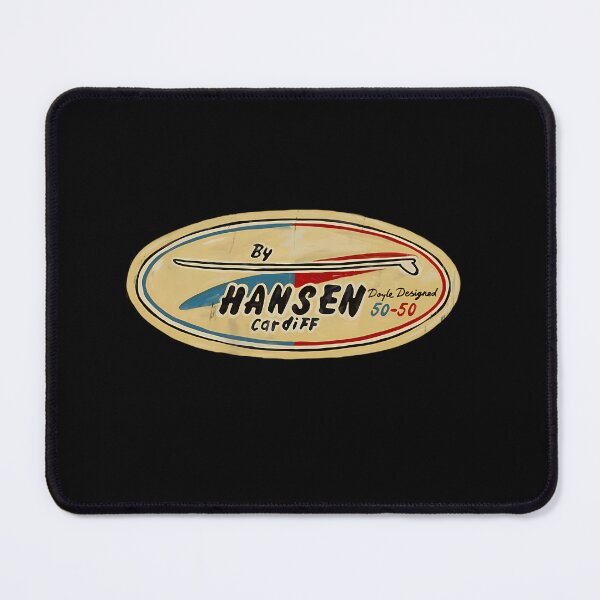 Item preview, Longboard Surfing Sixties Hansen Decal designed and sold by IkeEmmerich.