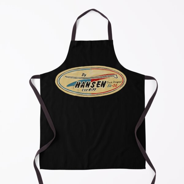 Item preview, Longboard Surfing Sixties Hansen Decal designed and sold by IkeEmmerich.