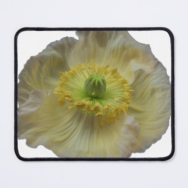 Item preview, Ethereal Silver Blue Flower – Elegant Botanical Floral Design designed and sold by LotteGronkjaer.