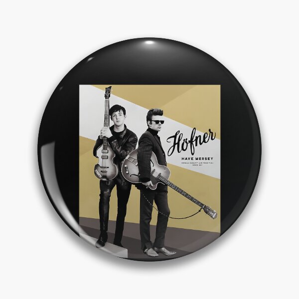 Item preview, Two Men Holding Bass Guitars designed and sold by QUINOSHOP.