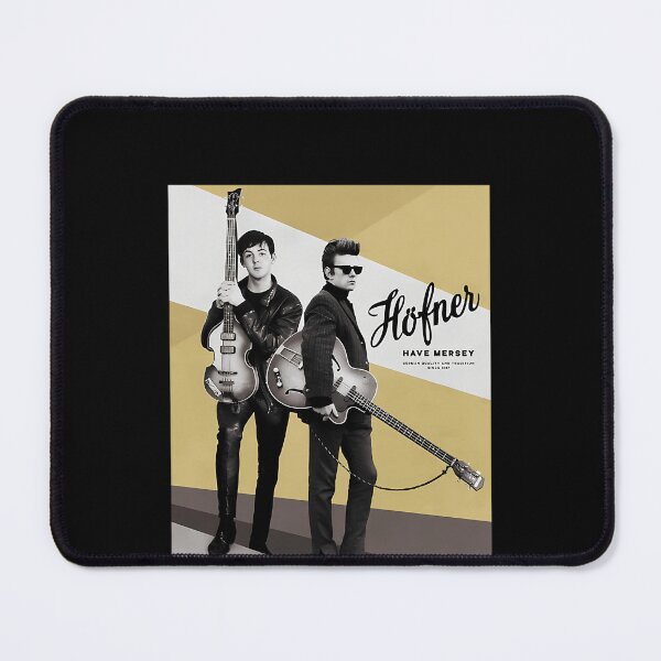Item preview, Two Men Holding Bass Guitars designed and sold by QUINOSHOP.