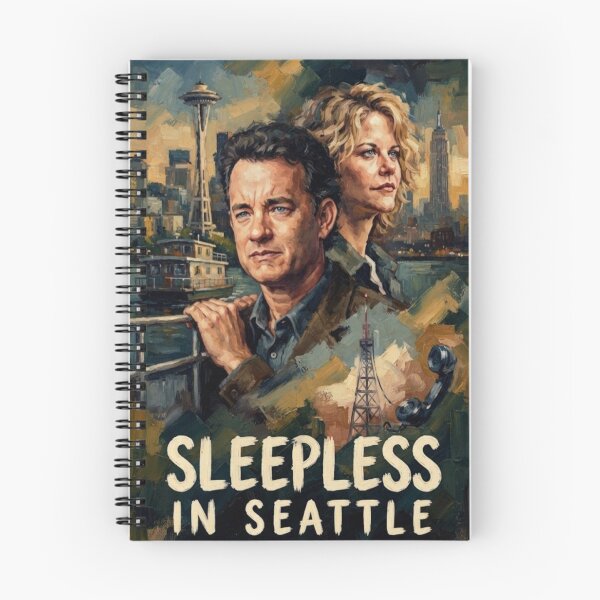 Item preview, Sleepless in Seattle Romance Fine Art Tribute designed and sold by Art's Diner.
