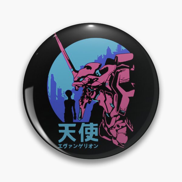 Item preview, Pink Giant Mecha Robot Standing Near Under Blue Moon designed and sold by RebaBechtelar.