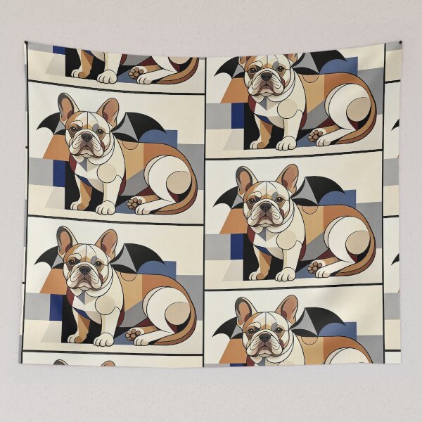 Item preview, cubist animal artwork designed and sold by forget45studio.