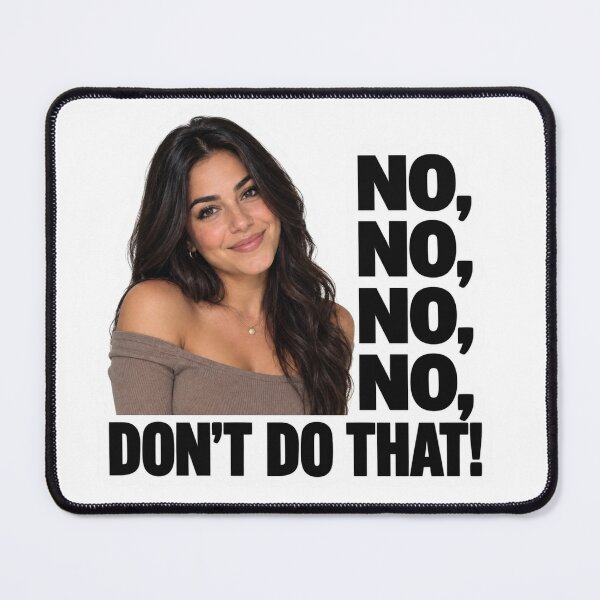 Item preview, No No No No Don't Do That Funny Sassy Warning Quote Sarcastic Reaction Graphic designed and sold by raedattia.