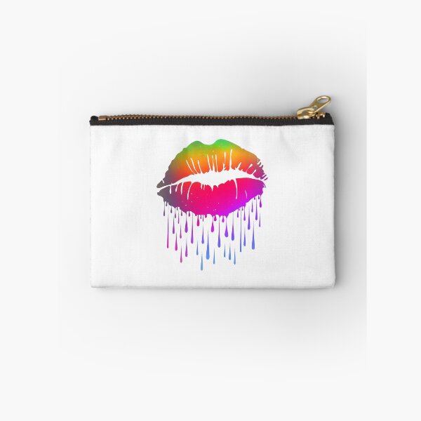 Item preview, Rainbow Dripping Lips Pop Art designed and sold by ZipZappa.