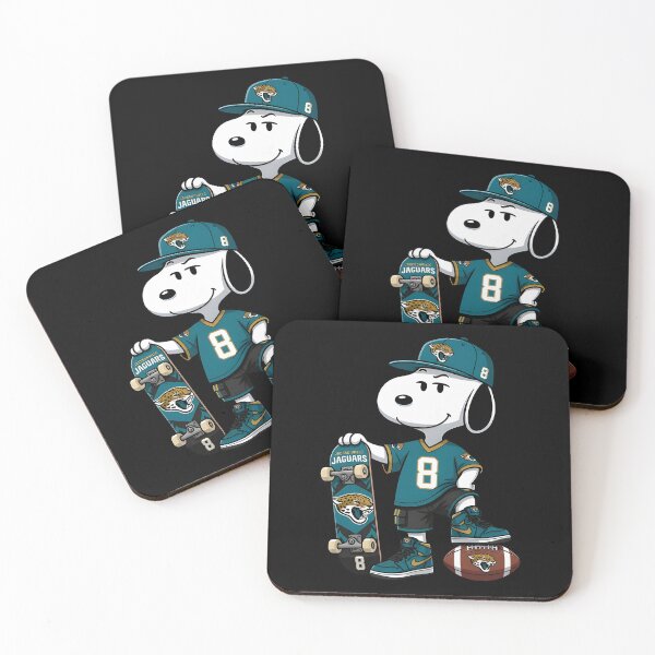 Artikelvorschau, Snoopy Jacksonville Football Skater entworfen und verkauft von Nahkolahmom.