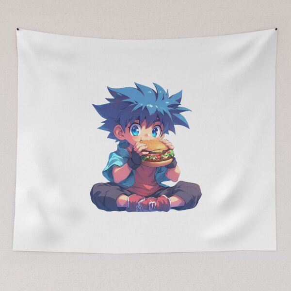 Item preview, Valt Aoi Beyblade Burst Chibi Burger Anime Snack Joy designed and sold by Dashsopaner.