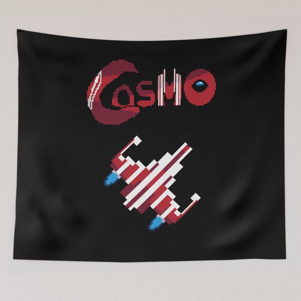 Item preview, Juego de logotipos de Cosmo Space Invaders y Hades designed and sold by GrinReaperGoods.