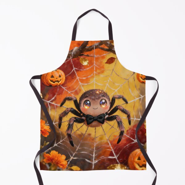 Item preview, Cute Halloween Spider with Bow Tie | Kawaii Pumpkin Web Autumn Art designed and sold by cr6zym1nd.
