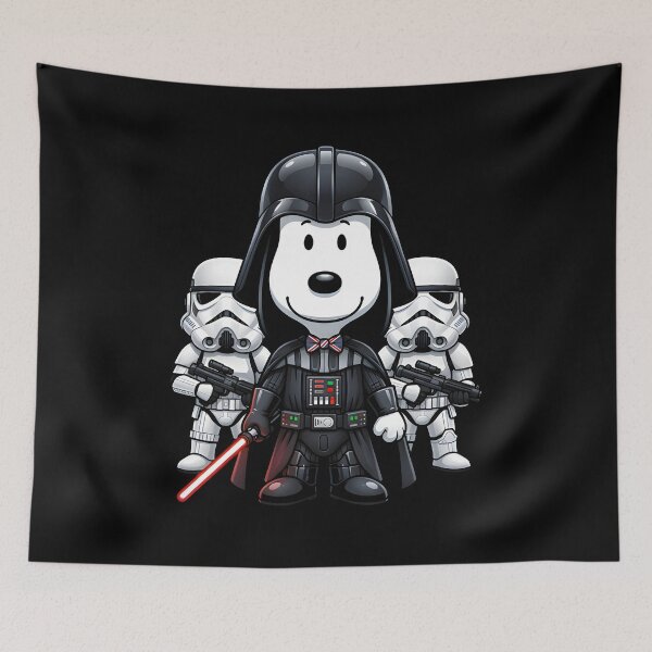 Item preview, Snoopy starwars Cute Dog Cartoon designed and sold by Nahkolahmom.