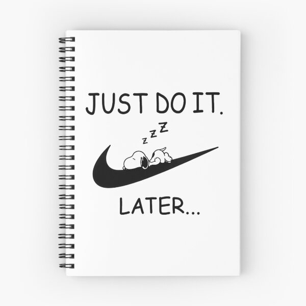 Item preview, Snoopy Just Do It Later designed and sold by Nahkolahmom.