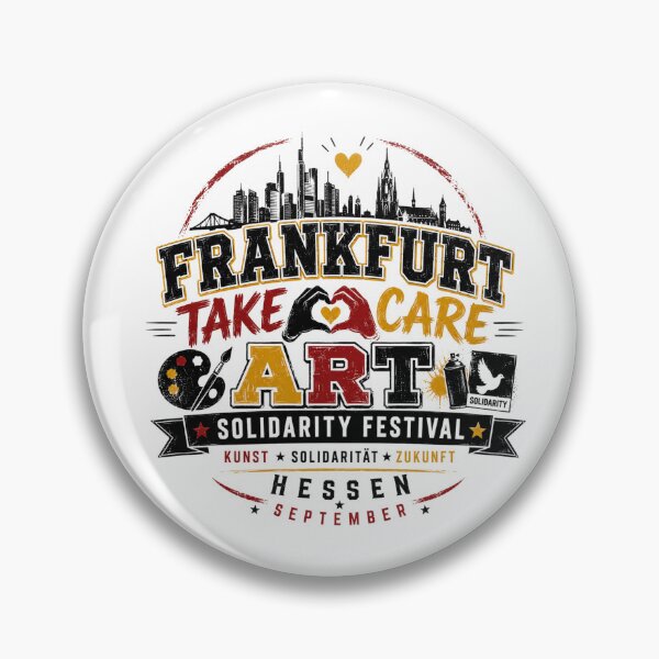 Item preview, Frankfurt Take Care Art Solidarity Festival Germany 2026 designed and sold by Combat Skies.