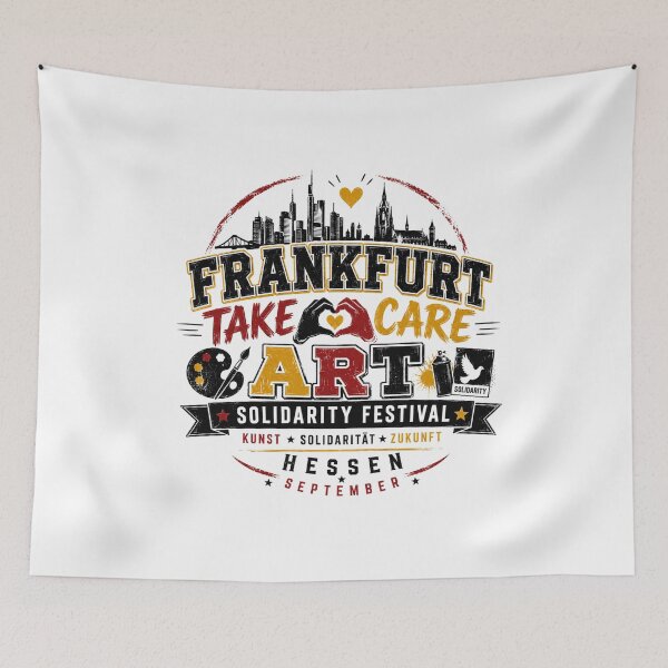 Item preview, Frankfurt Take Care Art Solidarity Festival Germany 2026 designed and sold by Combat Skies.