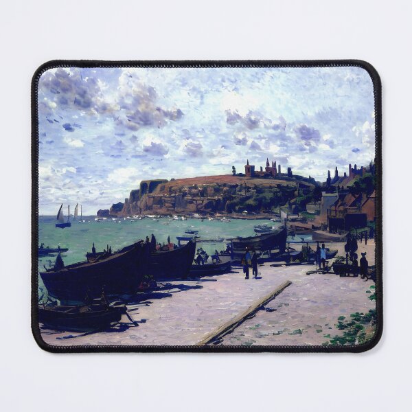 Item preview, Sainte-Adresse, Fishing Boats on the Shore designed and sold by artdesignsnow.