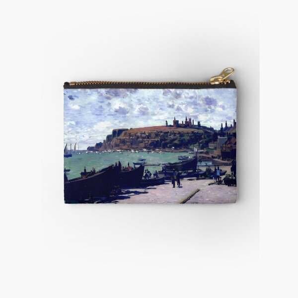 Item preview, Sainte-Adresse, Fishing Boats on the Shore designed and sold by artdesignsnow.