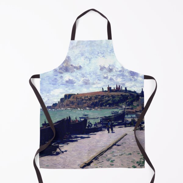 Item preview, Sainte-Adresse, Fishing Boats on the Shore designed and sold by artdesignsnow.