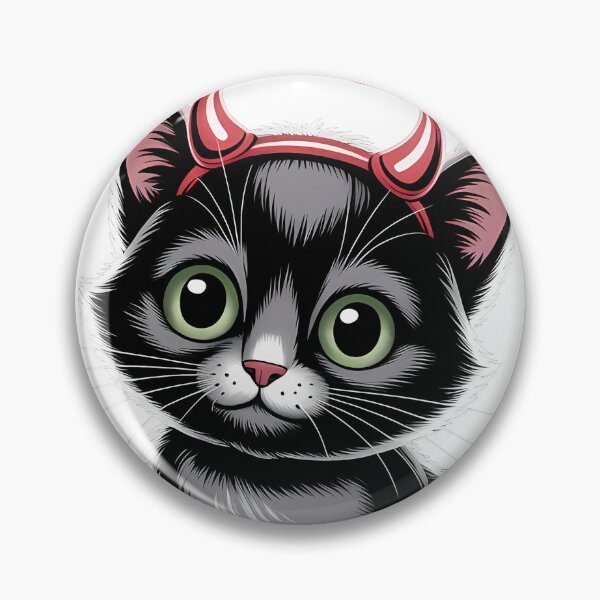 Item preview, Sympathy for the devil cat designed and sold by Kingrocker.