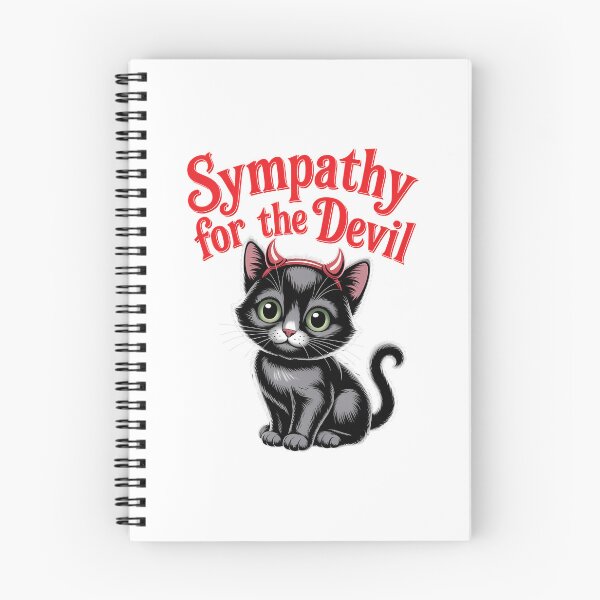 Item preview, Sympathy for the devil cat designed and sold by Kingrocker.