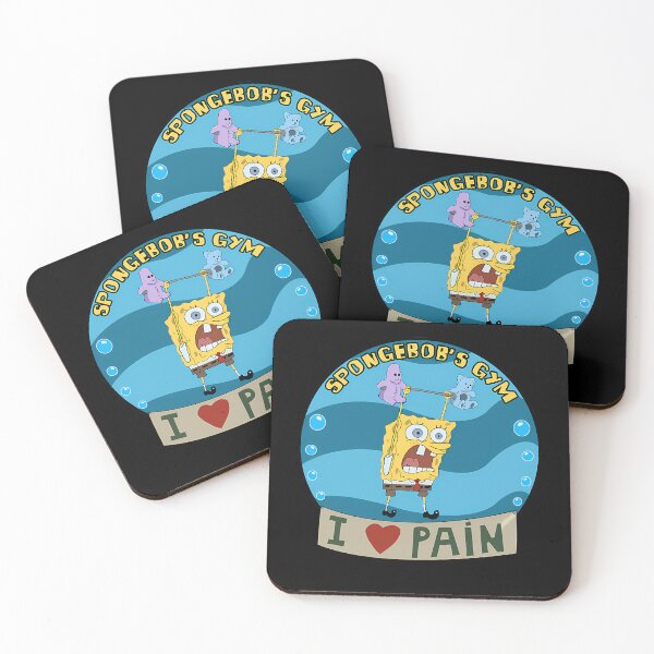 Item preview, Spongebob's Gym I Love Pain designed and sold by GrinReaperGoods.