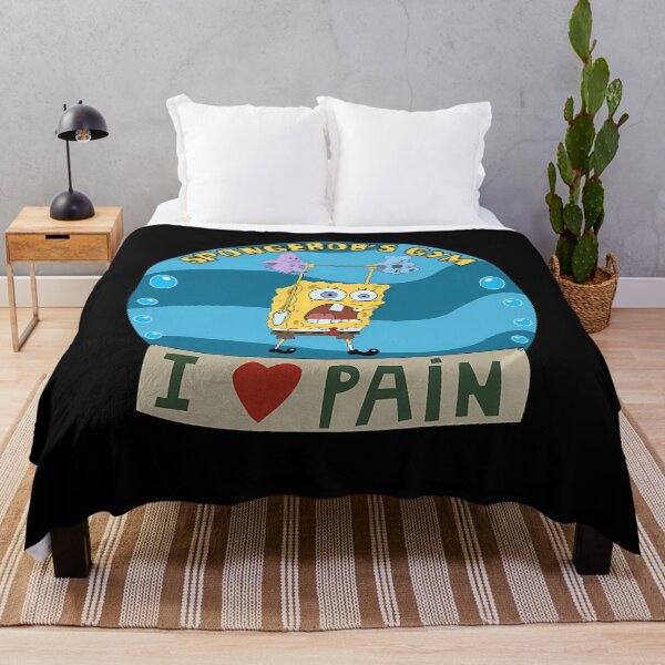 Item preview, Spongebob's Gym I Love Pain designed and sold by GrinReaperGoods.
